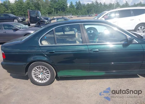 2003 BMW 530Ia z USA, uszkodzony, nr VIN WBADT63403CK35606